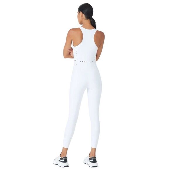 New Gigi C Hunter Jumpsuit Catsuit White XL - Picture 3 of 8